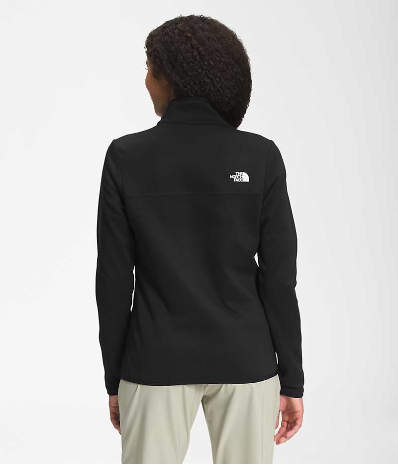 The North Face Canyonlands Full-Zip Μπουφάν Fleece γυναικεια μαυρα | GR BFDVTRQ