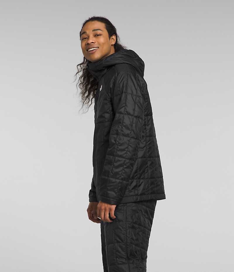 The North Face Circaloft ¼-Zip Pullover Μπουφαν Πουπουλενια ανδρικα μαυρα | GR SZMAHVQ