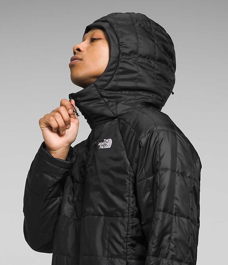 The North Face Circaloft ¼-Zip Pullover Μπουφαν Πουπουλενια ανδρικα μαυρα | GR SZMAHVQ