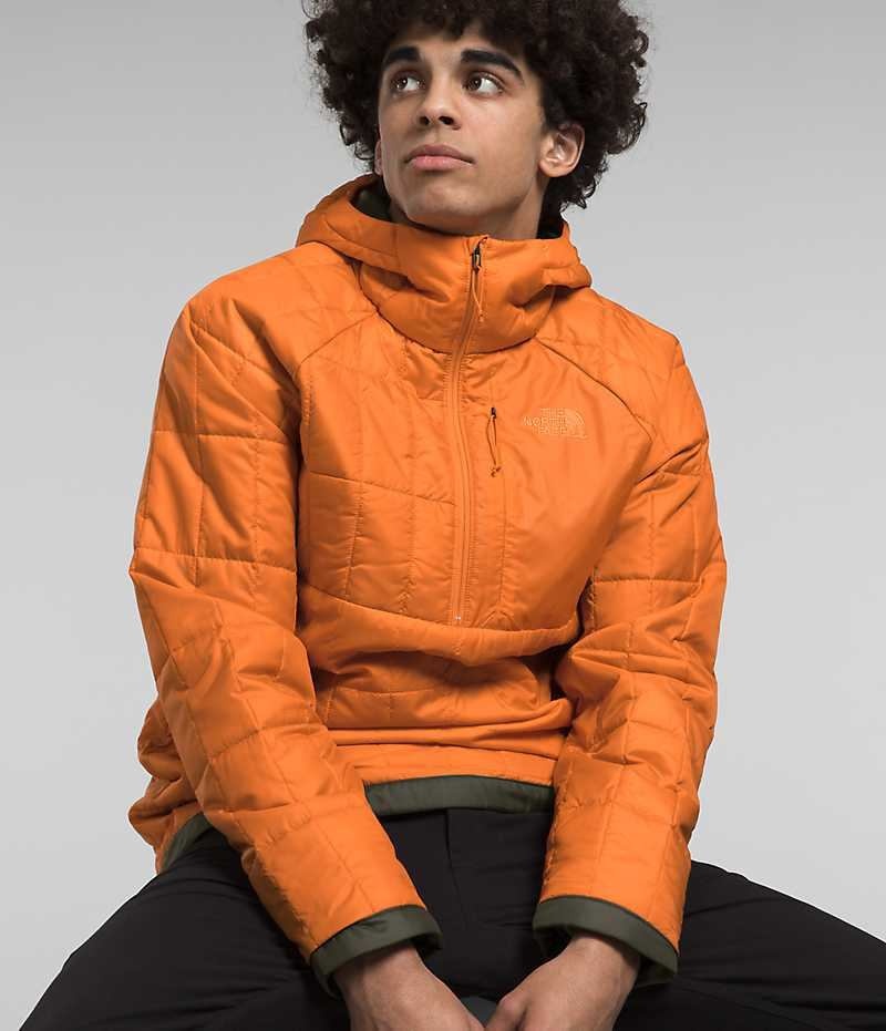 The North Face Circaloft ¼-Zip Pullover Μπουφαν Πουπουλενια ανδρικα πορτοκαλι | ATHENS IAGEVHJ