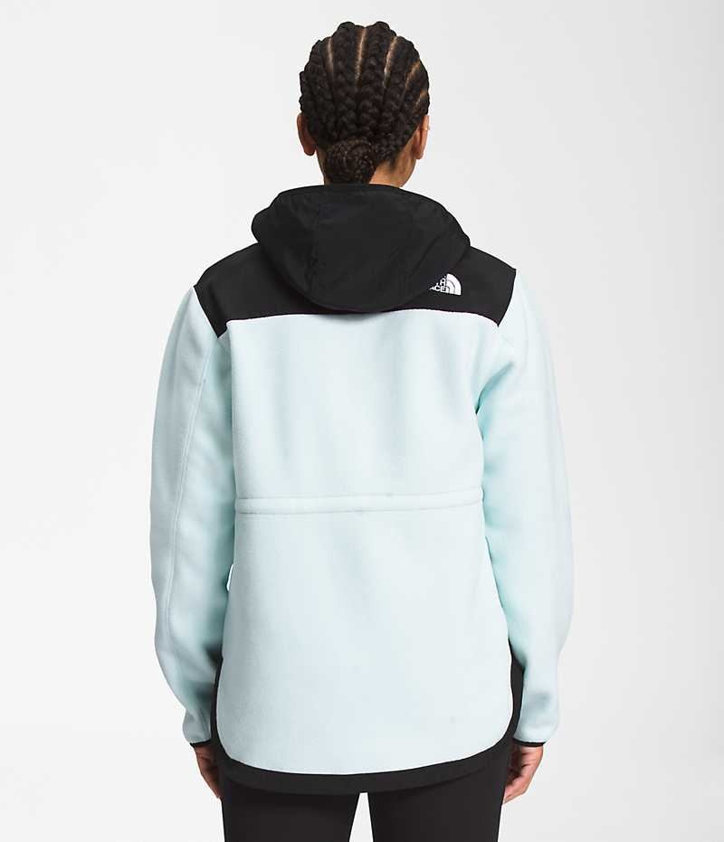 The North Face Denali Hoodie Μπουφάν Fleece γυναικεια μαυρα τυρκουάζ | GR KZHRDYG