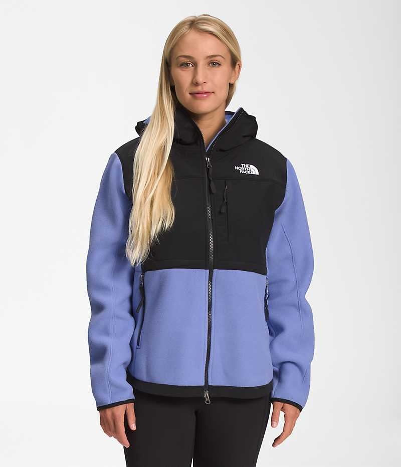 The North Face Denali Hoodie Μπουφάν Fleece γυναικεια μαυρα μπλε | ATHENS KYRPBEQ