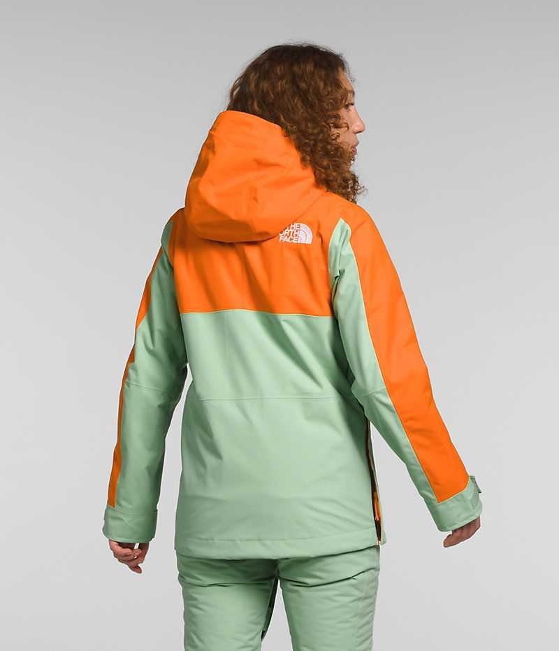 The North Face Driftview Anorak Μπουφάν Με Μόνωση γυναικεια μεντα πορτοκαλι | GR RYZIMWC