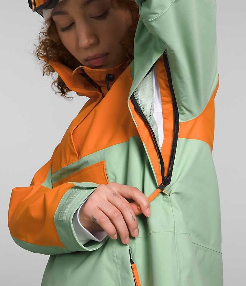 The North Face Driftview Anorak Μπουφάν Με Μόνωση γυναικεια μεντα πορτοκαλι | GR RYZIMWC