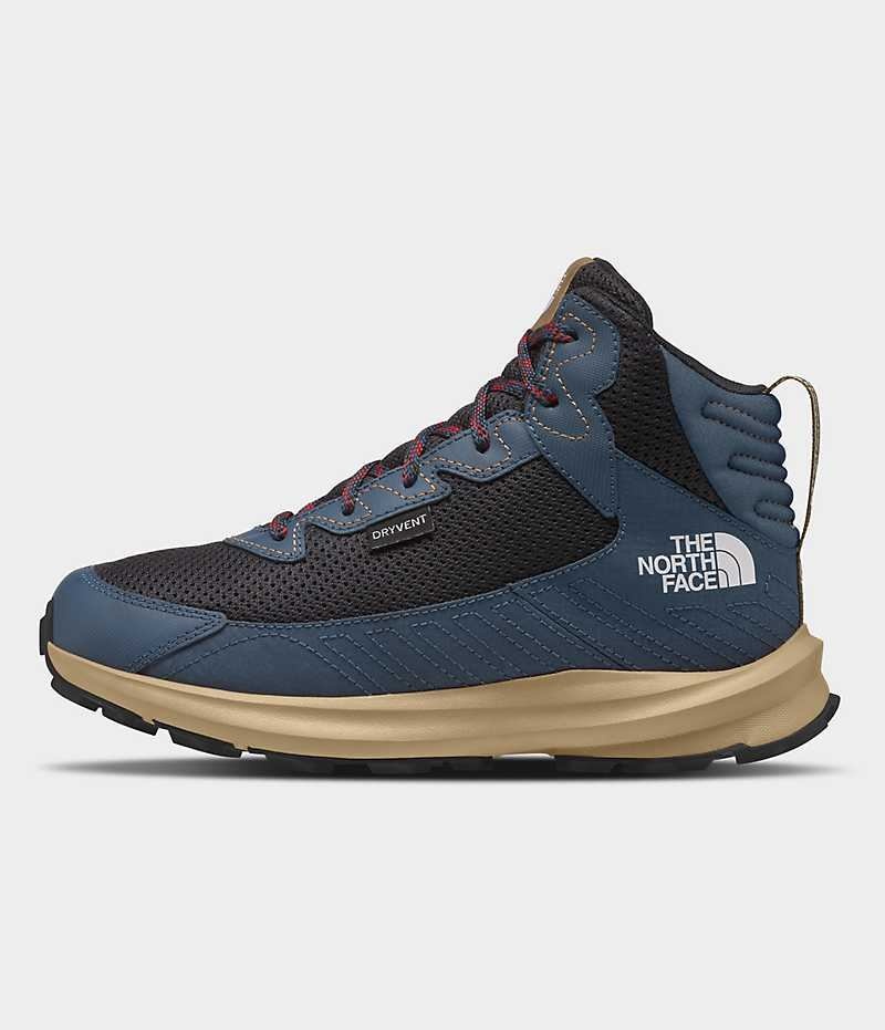 The North Face Fastpack Hiker Mid αδιαβροχα Μποτακια Χειμωνιατικα για κοριτσια μπλε | GREECE BWAGKSZ