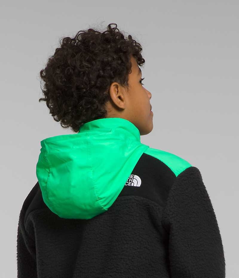 The North Face Forrest Mashup Μπουφάν Fleece για αγορια μαυρα πρασινο | GR IESUJAM