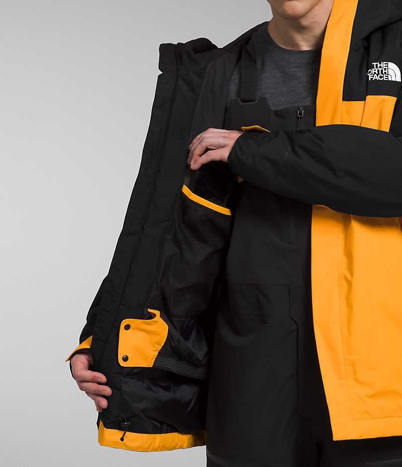 The North Face Freedom Μπουφάν Με Μόνωση ανδρικα χρυσο χρωμα μαυρα | GR XTRNSBH