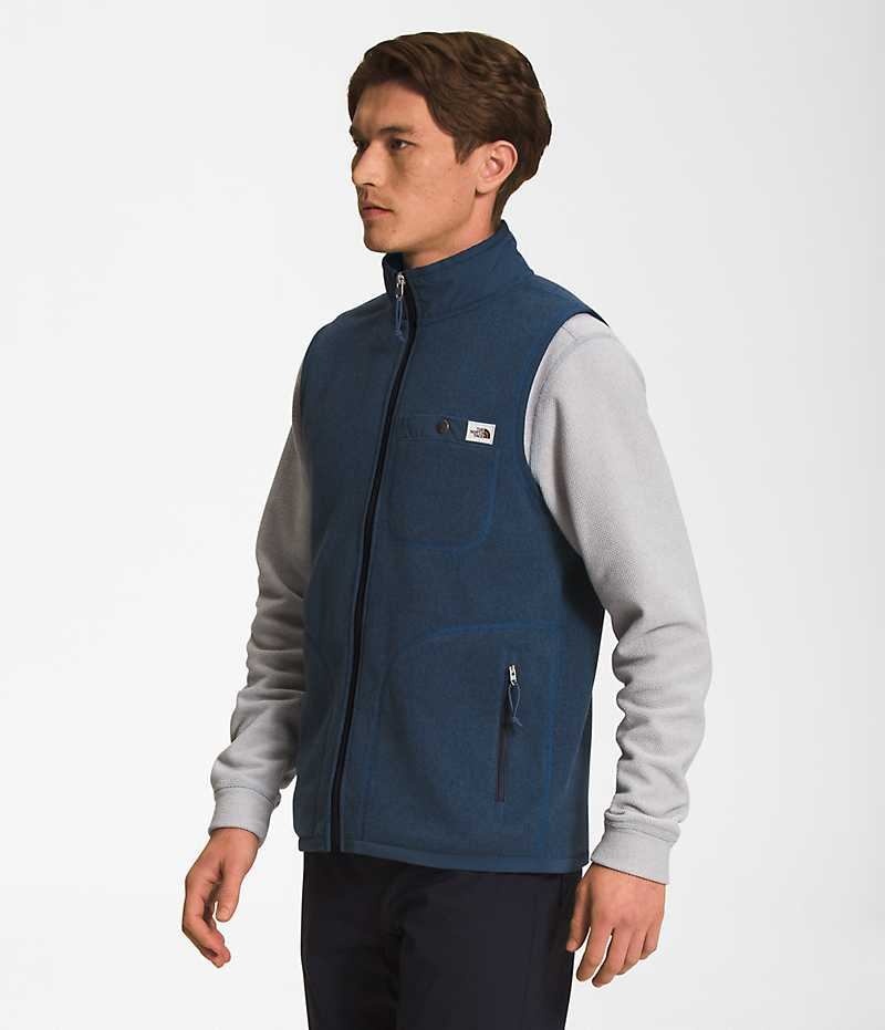 The North Face Gordon Lyons Full-Zip Γιλεκο ανδρικα μπλε | ATHENS FZMYHDX