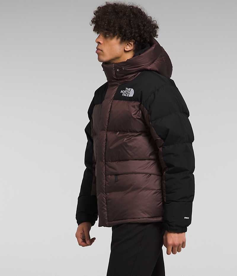 The North Face HMLYN Down Παρκα ανδρικα μπορντο μαυρα | ATHENS ENCDMTS