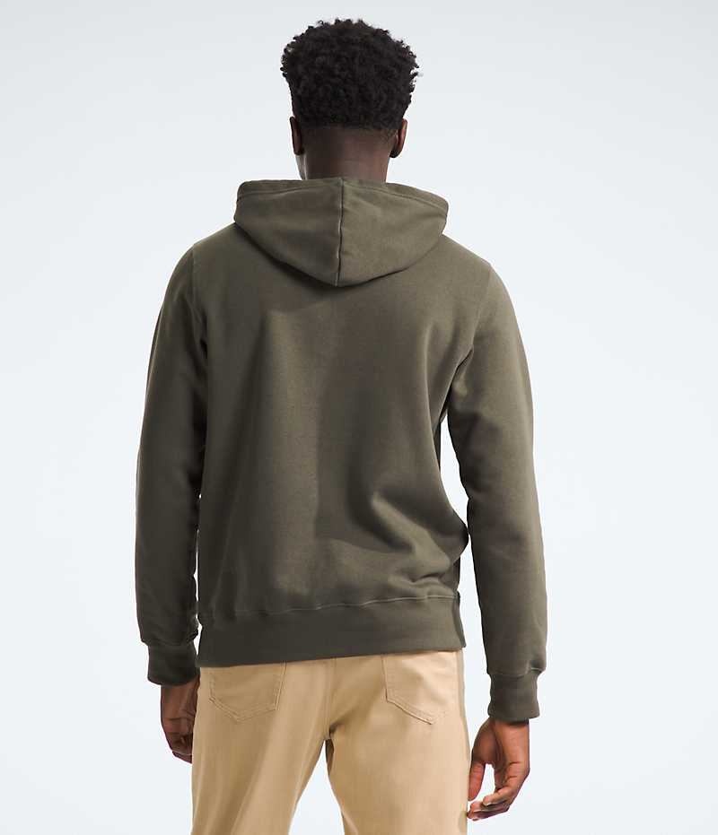 The North Face Half Dome Pullover Φουτερ με Κουκουλα ανδρικα Ελιά | GR TGPUHLF