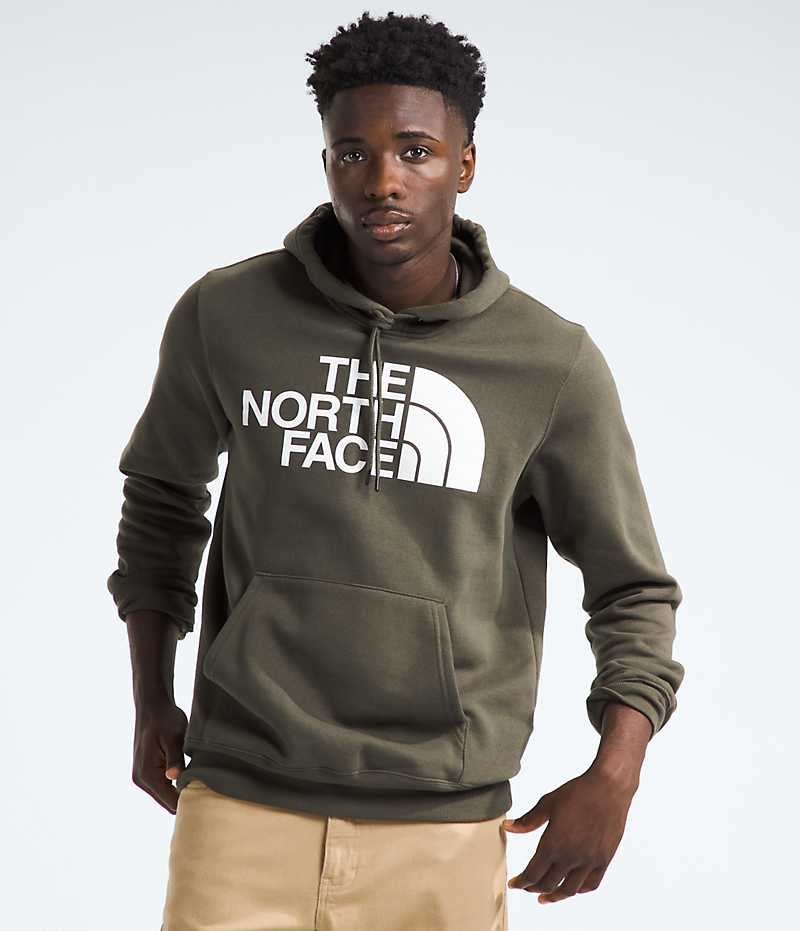 The North Face Half Dome Pullover Φουτερ με Κουκουλα ανδρικα Ελιά | GR TGPUHLF