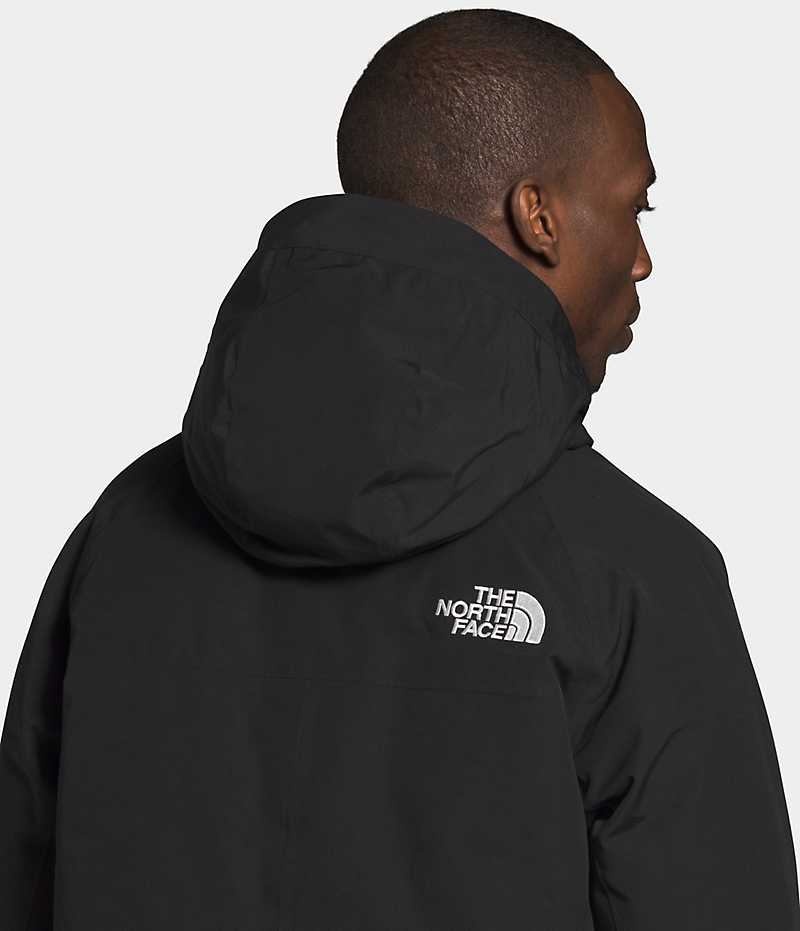 The North Face New Outerboroughs Παρκα ανδρικα μαυρα | GREECE IZSKTMX