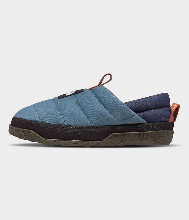 The North Face Nuptse Denim Mules ανδρικα μπλε | GREECE IOXJAWS