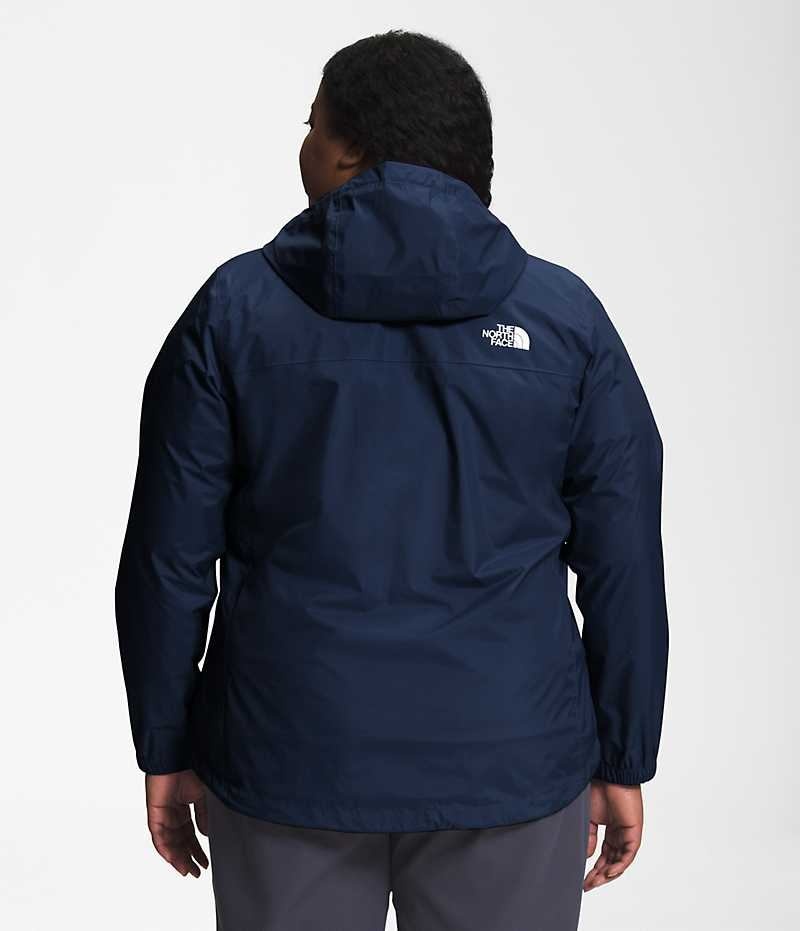 The North Face Plus Antora Αδιαβροχο Μπουφαν γυναικεια σκουρο μπλε | ATHENS ZYXJBPG