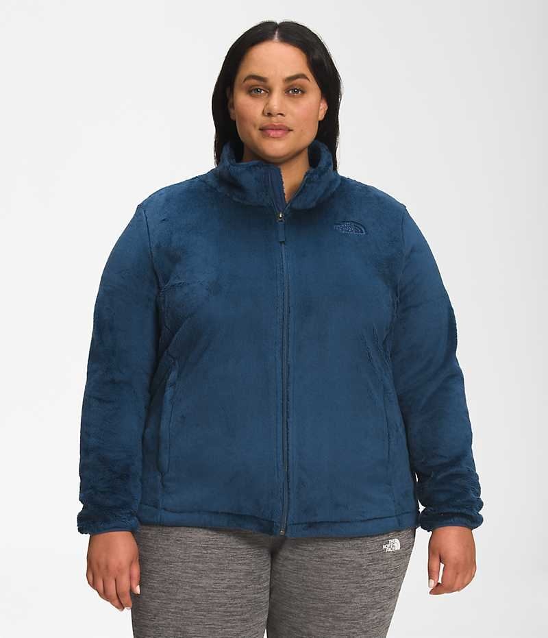 The North Face Plus Osito Μπουφάν Fleece γυναικεια μπλε | GR PGFATXE