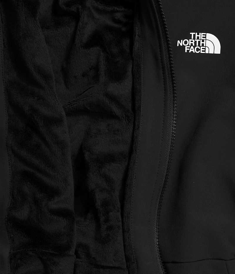 The North Face Plus Shelbe Raschel Hoodie Softshell μπουφαν γυναικεια μαυρα | ATHENS QMCTDKN