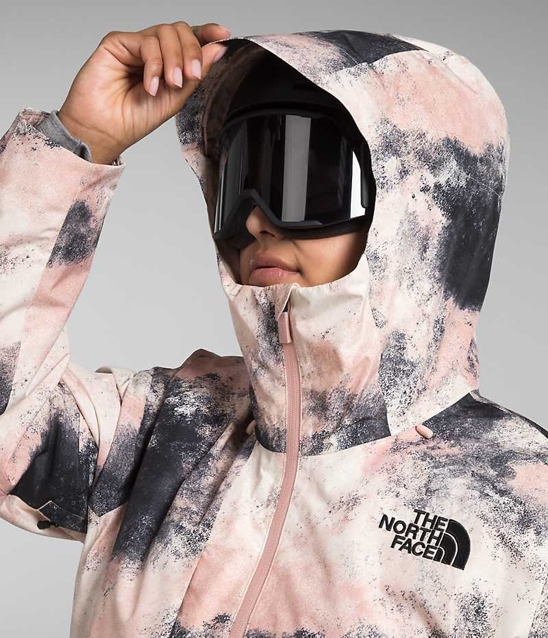 The North Face Plus ThermoBall™ Eco Snow Triclimate® Μπουφάν Με Μόνωση γυναικεια ροζ | ATHENS TUVQBXD