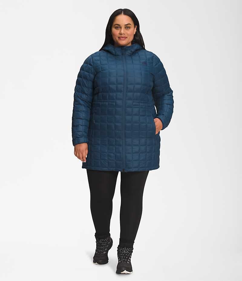 The North Face Plus ThermoBall™ Eco Παρκα γυναικεια μπλε | ATHENS RJTCVLK