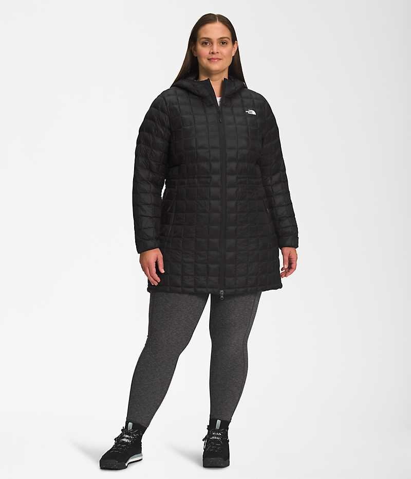 The North Face Plus ThermoBall™ Eco Παρκα γυναικεια μαυρα | GREECE ZEPAHSX