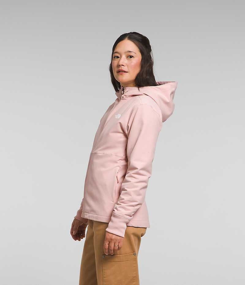 The North Face Shelbe Raschel Hoodie Softshell μπουφαν γυναικεια ροζ | GREECE VZINAFU