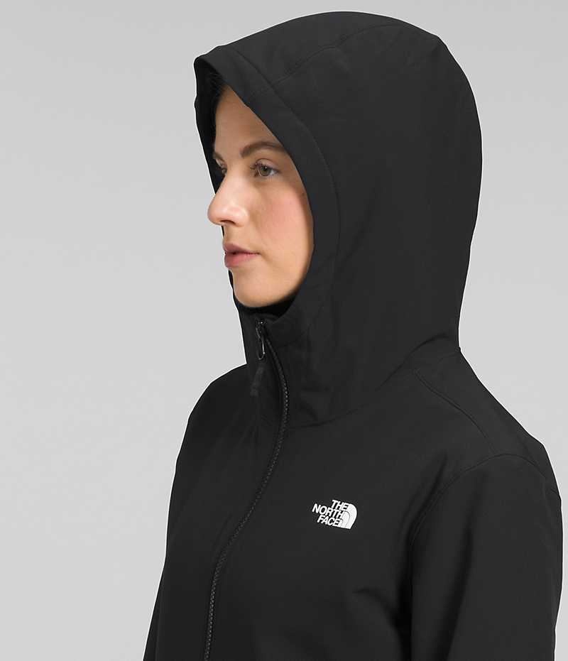 The North Face Shelbe Raschel Hoodie Softshell μπουφαν γυναικεια μαυρα | GREECE WYDNCOQ