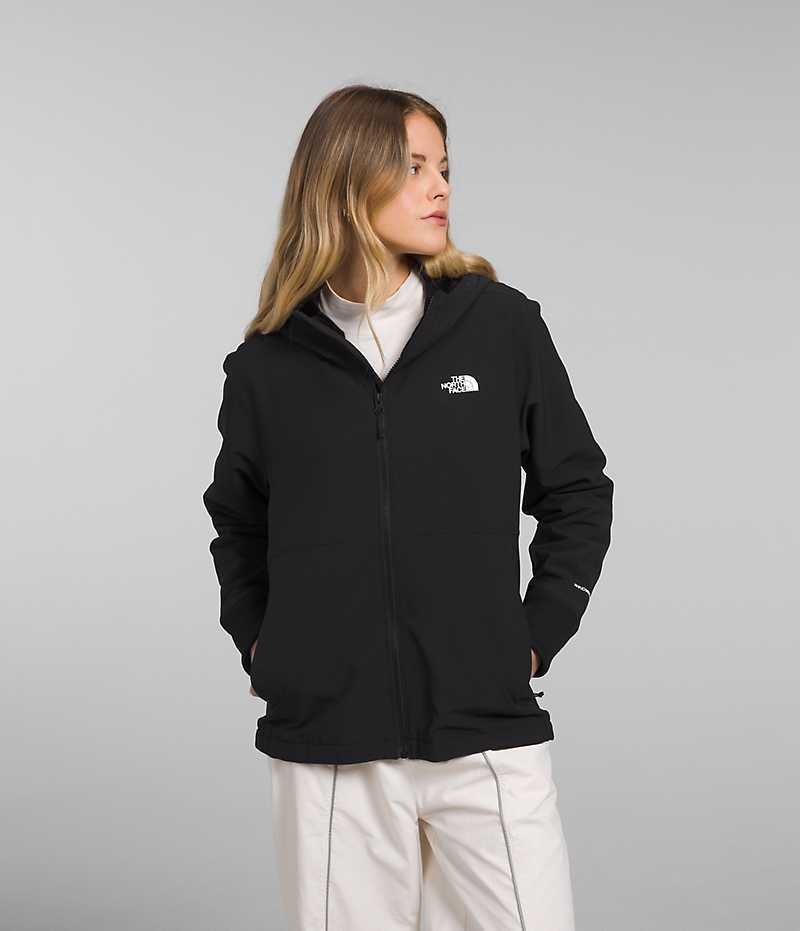 The North Face Shelbe Raschel Hoodie Softshell μπουφαν γυναικεια μαυρα | GREECE WYDNCOQ