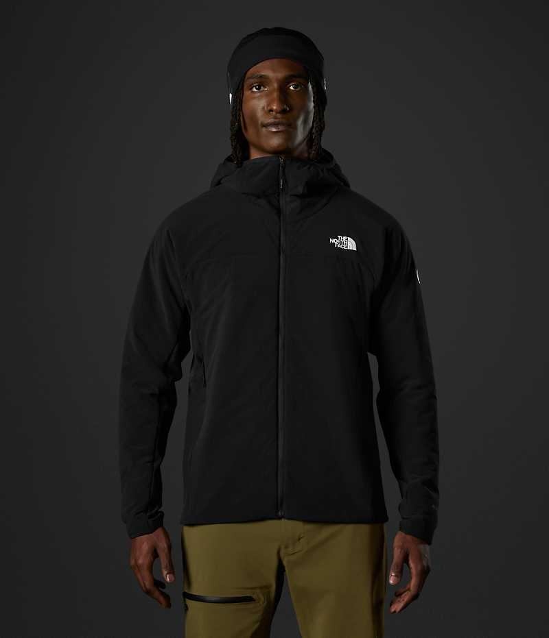 The North Face Summit Series Casaval Hoodie υβριδικά μπουφάν ανδρικα μαυρα | ATHENS ITHQBKR