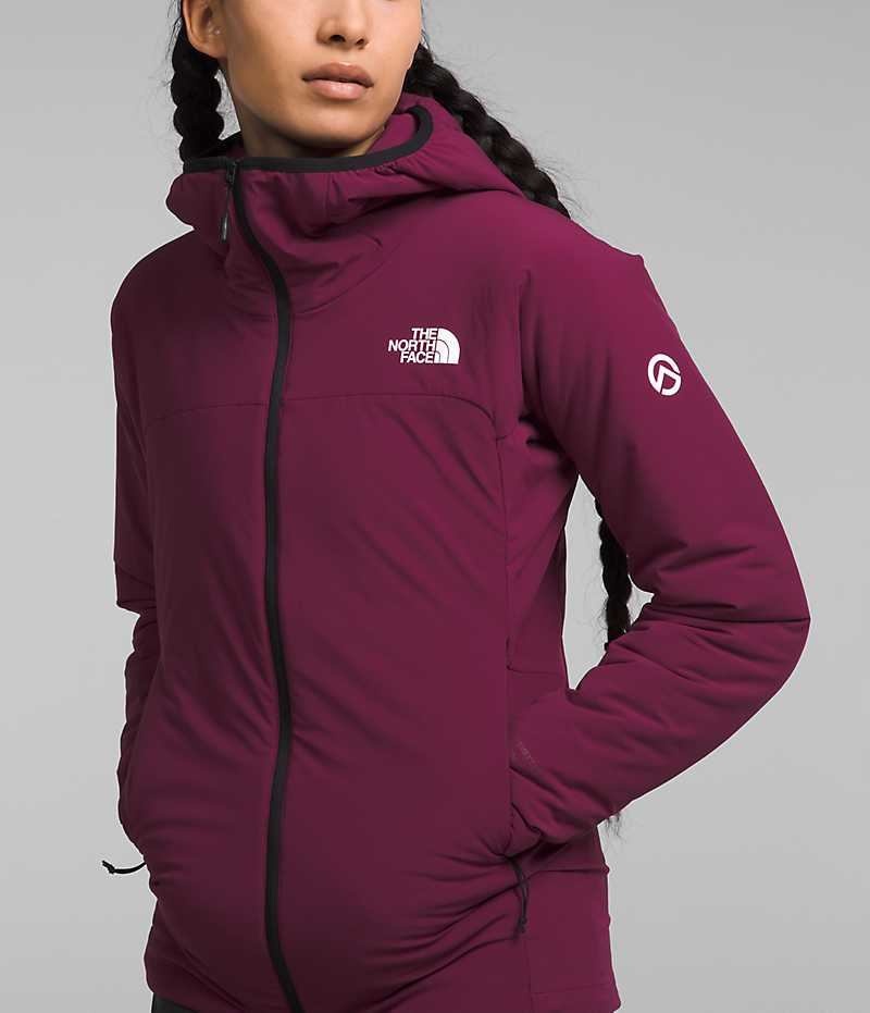 The North Face Summit Series Casaval Hoodie υβριδικά μπουφάν γυναικεια φουξια | GREECE SEJQCBD