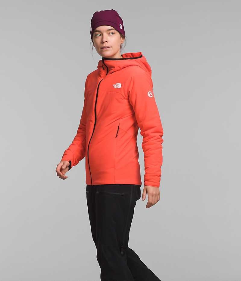 The North Face Summit Series Casaval Hoodie υβριδικά μπουφάν γυναικεια πορτοκαλι | ATHENS EINMSFW