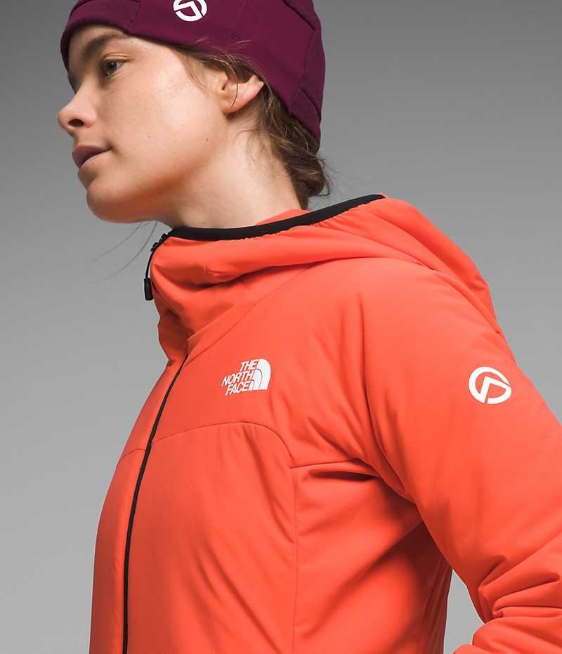 The North Face Summit Series Casaval Hoodie υβριδικά μπουφάν γυναικεια πορτοκαλι | ATHENS EINMSFW