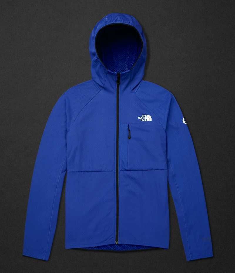 The North Face Summit Series FUTUREFLEECE™ Full-Zip Hoodie Μπουφάν Fleece ανδρικα μπλε | GREECE HNVJCZW