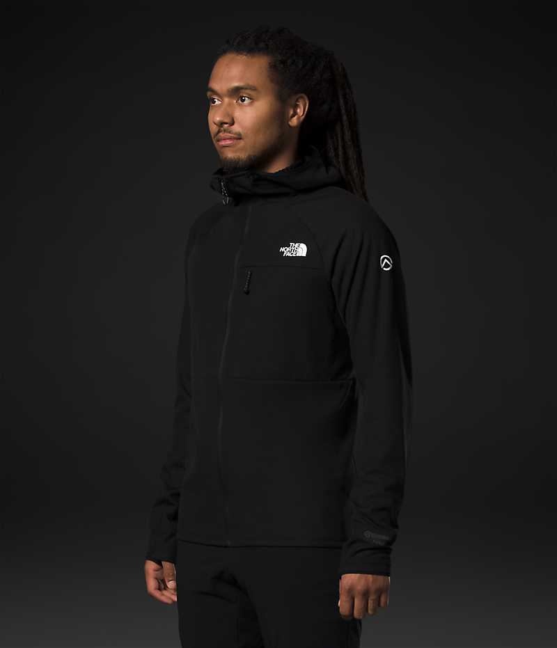 The North Face Summit Series FUTUREFLEECE™ Full-Zip Hoodie Μπουφάν Fleece ανδρικα μαυρα | GR PROJMXA