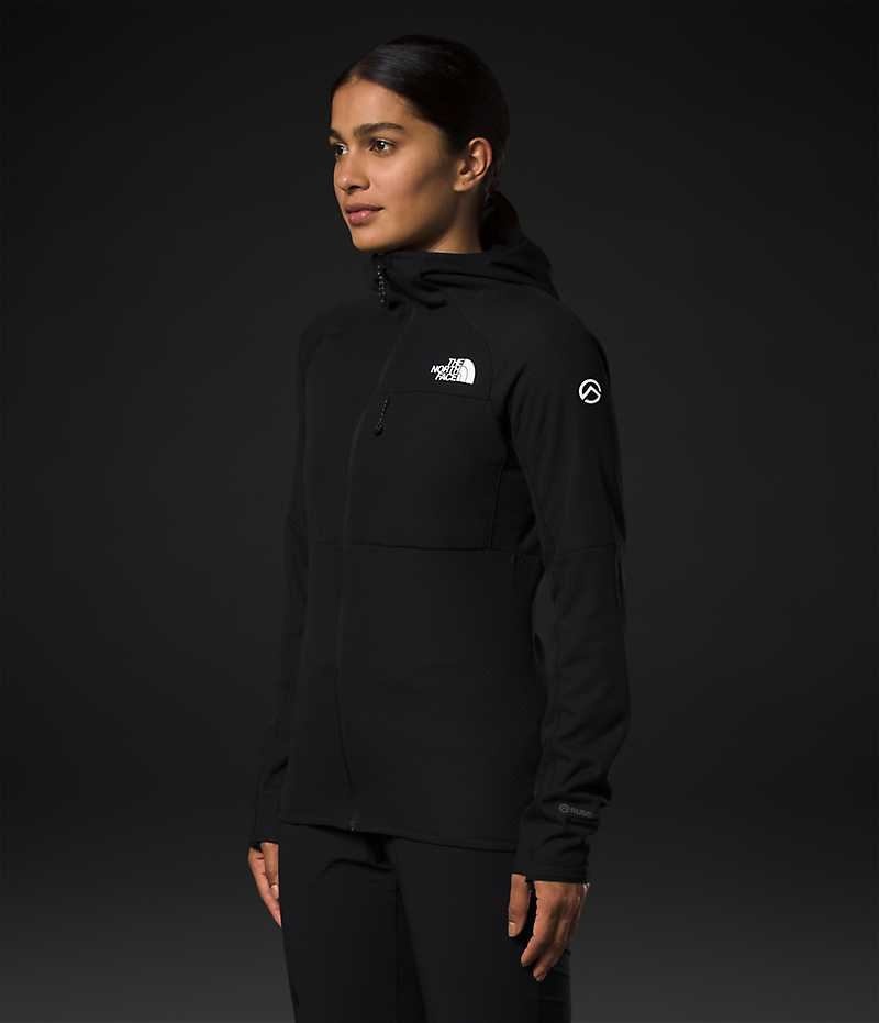 The North Face Summit Series FUTUREFLEECE™ Full-Zip Hoodie Μπουφάν Fleece γυναικεια μαυρα | GREECE TNFHPVM