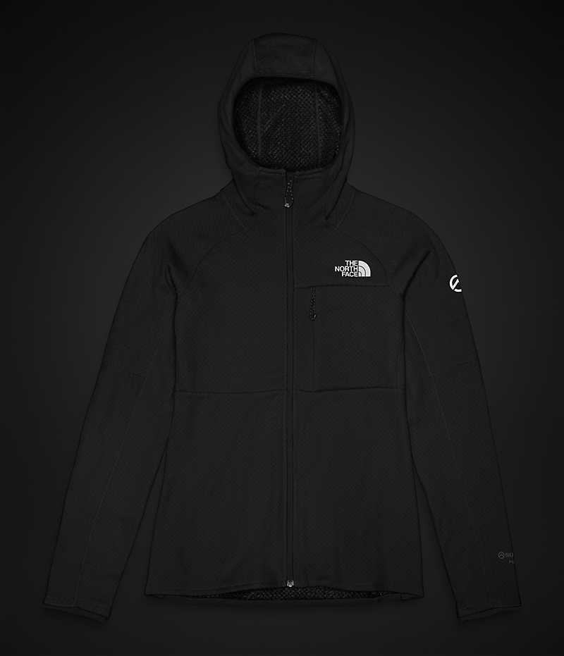 The North Face Summit Series FUTUREFLEECE™ Full-Zip Hoodie Μπουφάν Fleece γυναικεια μαυρα | GREECE TNFHPVM