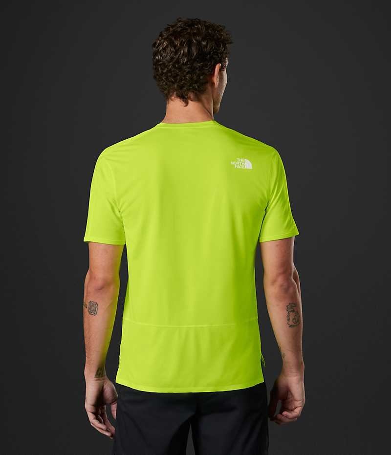 The North Face Summit Series High Trail Run κοντο Sleeve Μπλουζακι ανδρικα πρασινο | GR ZKQMYEI