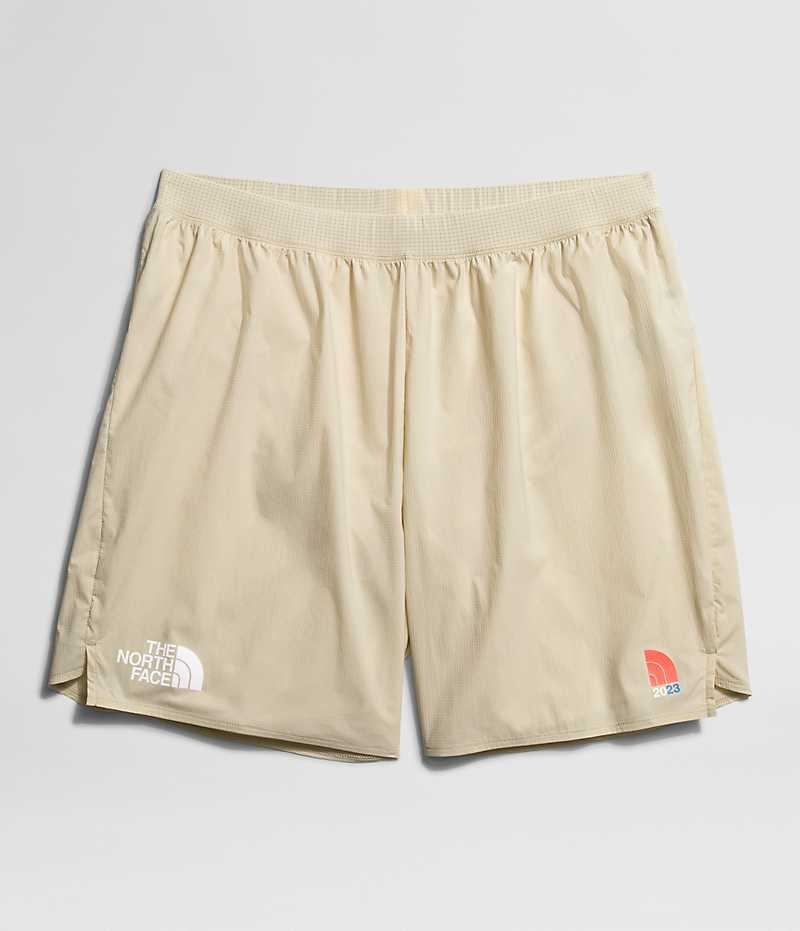 The North Face Summit Series Pacesetter Run Brief Σορτσ ανδρικα κρέμα | GR WIVTXKJ