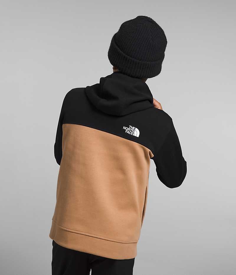 The North Face TNF™ Tech Full-Zip Hoodie Μπουφάν Fleece για αγορια Χακί μαυρα | ATHENS XGPQWFU