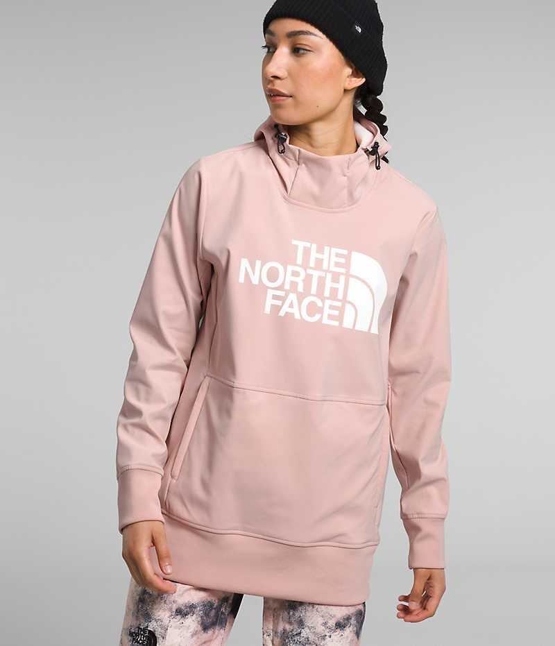 The North Face Tekno Pullover Φουτερ με Κουκουλα γυναικεια ροζ | ATHENS WSMCPVK