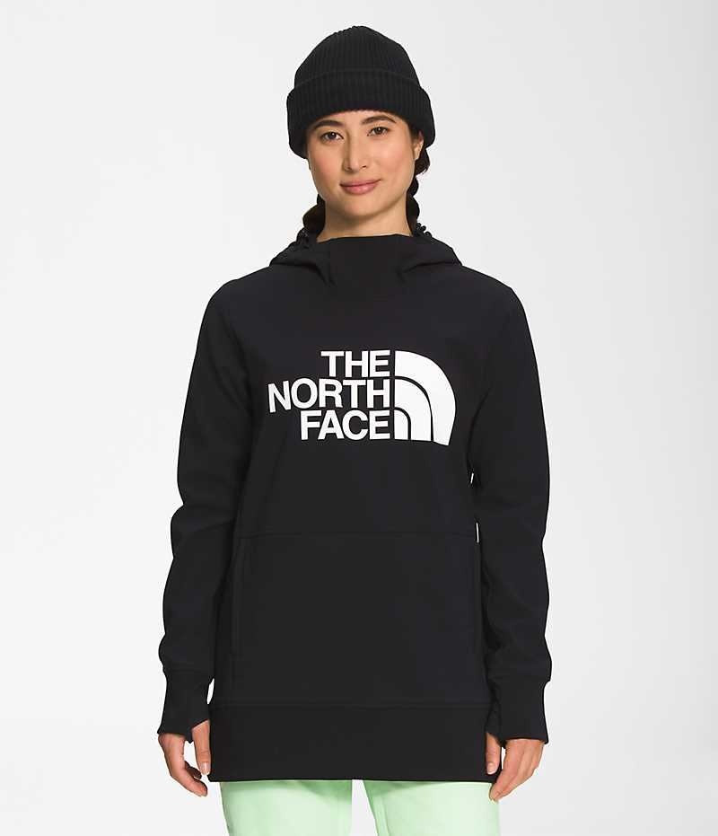 The North Face Tekno Pullover Φουτερ με Κουκουλα γυναικεια μαυρα | GREECE HVIPMQA