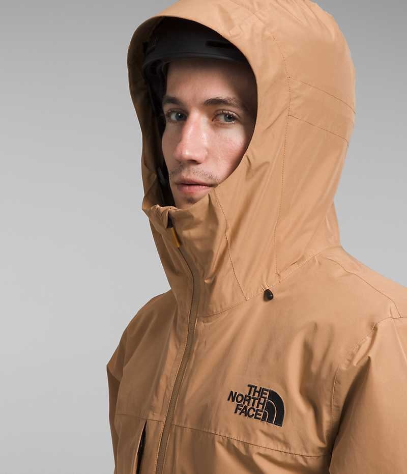 The North Face ThermoBall™ Eco Snow Triclimate® μπουφάν με κουκούλα ανδρικα Χακί | ATHENS IEYSPZD