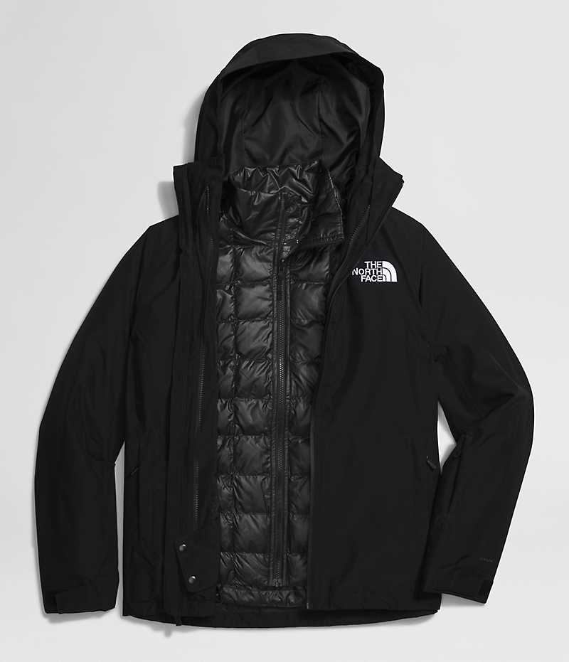 The North Face ThermoBall™ Eco Snow Triclimate® Μπουφάν Με Μόνωση γυναικεια μαυρα | GREECE EXAFQDH