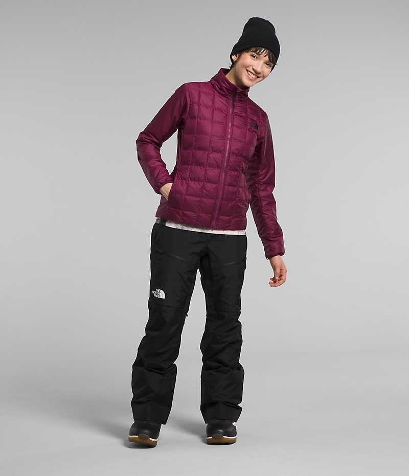 The North Face ThermoBall™ Eco Snow Triclimate® Μπουφάν Με Μόνωση γυναικεια φουξια | GR IJSNRVY