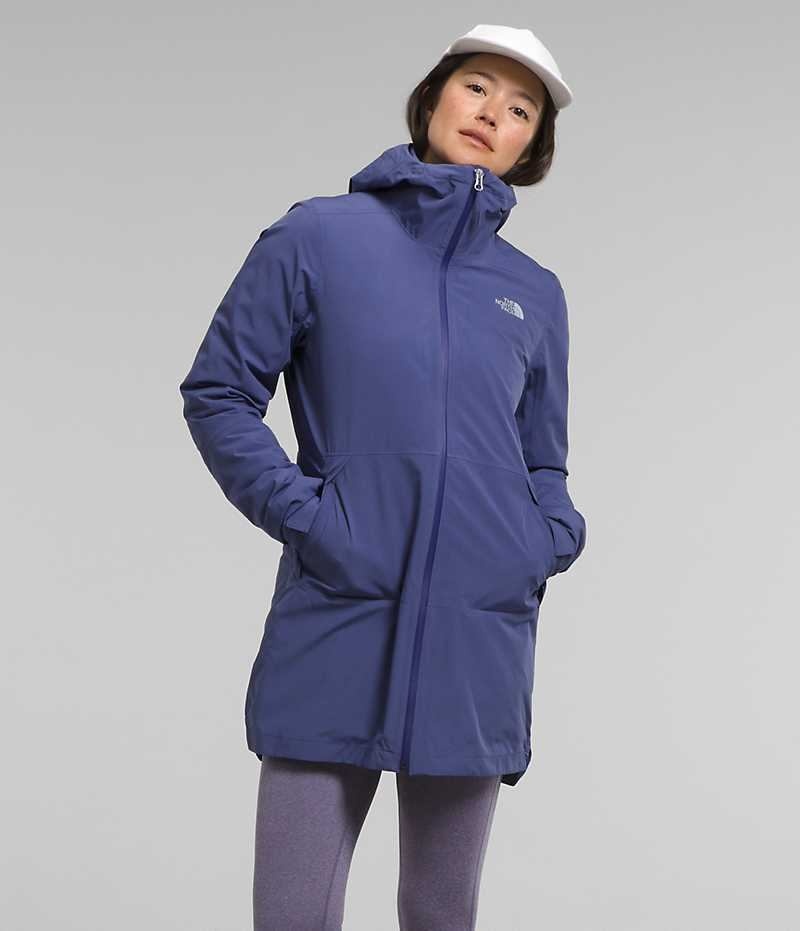 The North Face ThermoBall™ Eco Triclimate® Παρκα γυναικεια μπλε | GR KQMXICZ