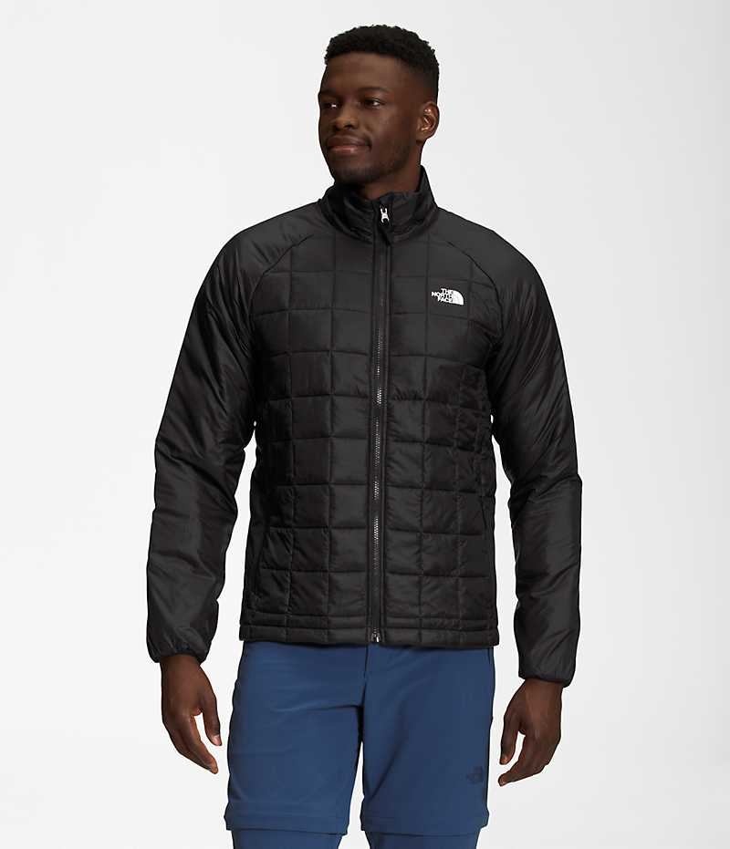 The North Face ThermoBall™ Eco Triclimate® Μπουφάν Με Μόνωση ανδρικα μαυρα | GR BKUTAHL