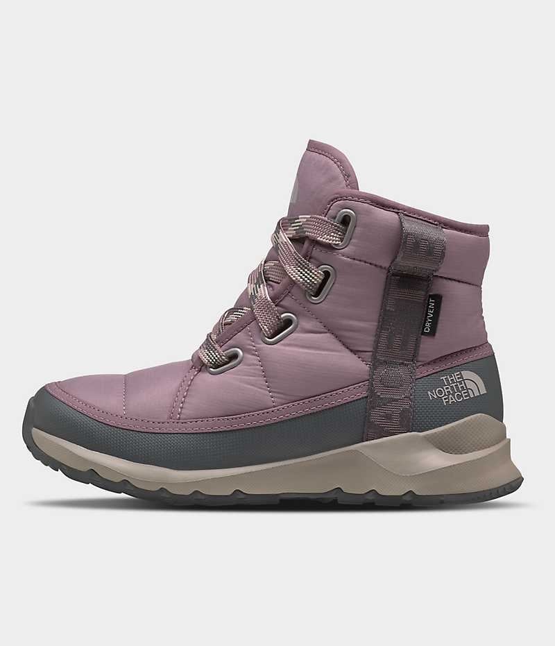 The North Face ThermoBall™ δαντελα Up Luxe αδιαβροχα Μποτακια Χειμωνιατικα γυναικεια φουξια | GR RANPXMI