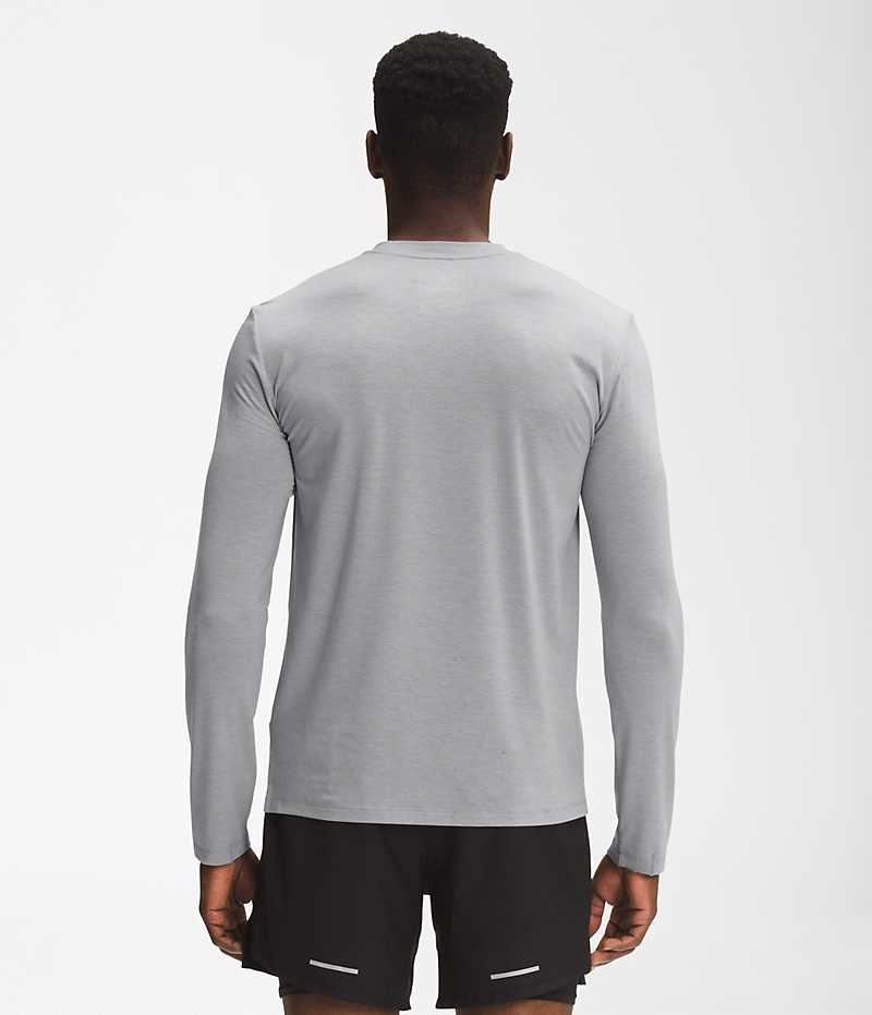 The North Face Wander Long Sleeve Μπλουζακι ανδρικα γκρι | GR GTYISWX